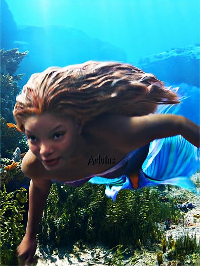 Ariel's Enchanting Tail Transformation 😭🫶🏻