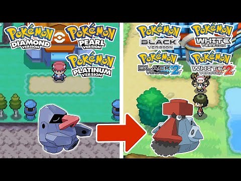 How to evolve NOSEPASS to PROBOPASS in Pokemon Diamond Pearl Platinum Black White Black 2 & White 2