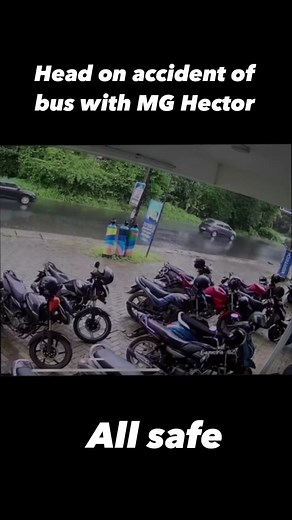 34K views · 165 reactions |  MG Hector Survives Head-On Collision...