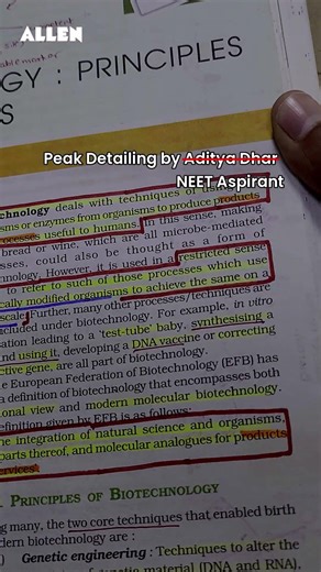 Peak Detailing: Is this the SECRET to cracking NEET 2026? 🩺✨ #neetshorts