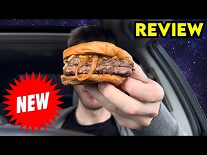 NEW Wendy's French Onion Cheeseburger Review
