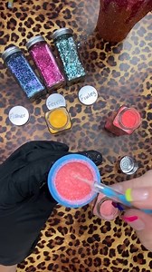 PART 1: Easy Ombre ❣️ #littleleeandrose #tumblerhacks #epoxytumblers #ombreglitter | LittleLee and Rose