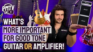 Guitarists! Which is more important to get a good tone, a better guitar, or better amp? 👀 See which of these rigs you think sounds best, then click the link to watch the full video & get the answers! 🤘 | Play Music Today
