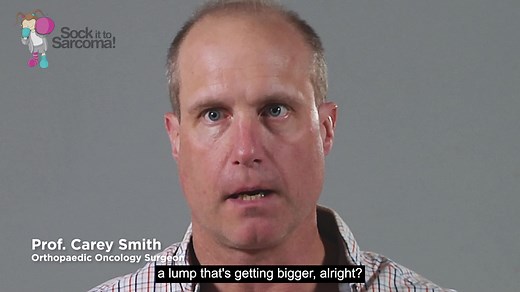 Professor Richard Carey Smith, Clinical Lead of the West Australian State Sarcoma Service, with an important message that may save your life. #cancer #sarcoma #symptoms | Sock it to Sarcoma