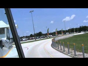 Tram Ride From Parking Lot at Disney's Animal Kingdom