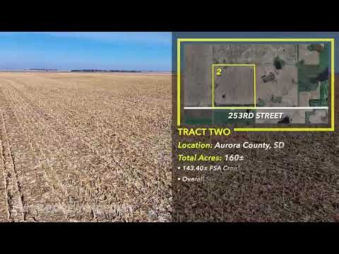 480± Aurora County, SD Land Auction