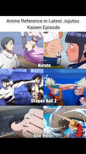 When Jujutsu Kaisen starts dropping legendary anime references 😮‍🔥🔥
