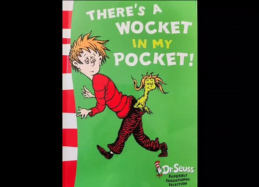 There's a Wocket in my Pocket By Dr Suess 🚫 Copyright Disclaimer: Please note that I do not own the rights to