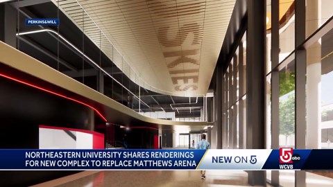 Northeastern University unveils plans to replace Boston's historic Matthews Arena