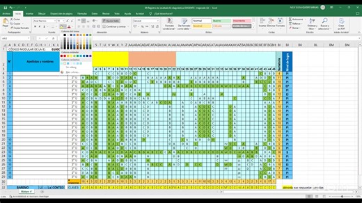 AT Virtual sobre Uso de registro de excel del docente sobre evaluación diagnóstica - Insumo para reporte al Sistema SIMON. | Dirección Regional de Educación Huancavelica