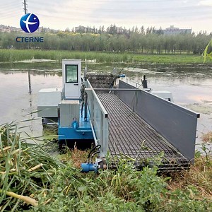 [Hot Item] Fully Automatic Underwater Scissors Harvesting Water Grass Boat