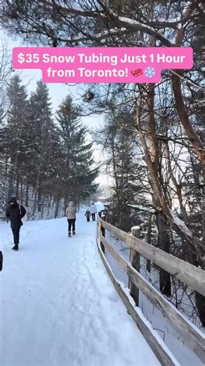 If you’re looking for a fun winter activity that won’t break the bank — Lakeridge Ski Resort has snow tubing for just $35! Glide down the hills, then warm up with some amazing hot chocolate. Uxbridge might just be your next snowy day trip 👀☕💗 📍 Lakeridge Ski Resort, Uxbridge 📸 credit: @sen2ours ✨ Follow @whatstheplantoronto for more girly related content in the GTA! ✨ #whatstheplantoronto #snowtubing #winteractivities #torontodaytrip #budgetfriendlyfun | Whats The Plan Toronto