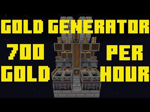 Minecraft: Create - Gold Generator