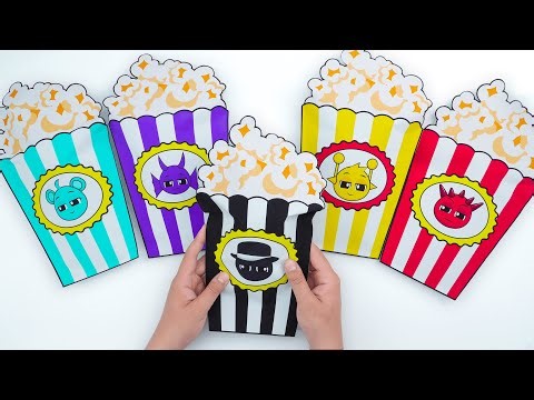 💖Paper DIY💖 UNBOXING ALL SPRUNKI HAPPY MEALS at 3 AM!! How to Make McDonald’s Happy Meal Blind Box