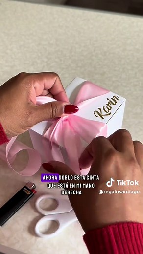 Cómo hacer lazo en cajas de regalos: Tutorial fácil y hermoso