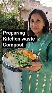 easy process for making kitchen waste compost