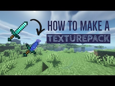 How to make a Minecraft Texture Pack 1.8.9 2024 (SUPER QUICK AND EASY)
