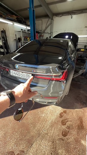 В ремонте BMW 760
