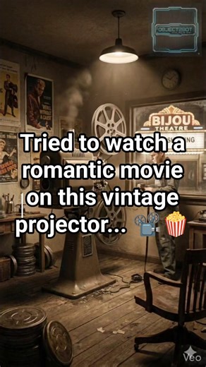 This 1950s Projector shoots REAL Rockets 📽️🚀 (4D Cinema?) #Shorts