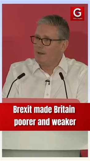 Brexit made Britain poorer and weaker” #starmer #brexit