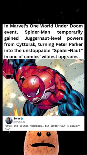 Spider-Man Became an Absolute Unit #SpiderNaut