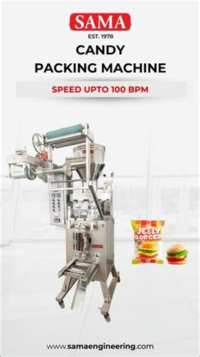 Candy Packing Machine | Upto 100 BAGS/MIN