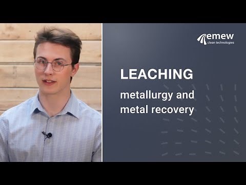 Leaching in metallurgy and metal recovery
