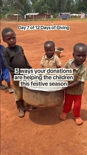 5 Ways Your Donation Is Changing Children’s Lives This Christmas 🎄❤️