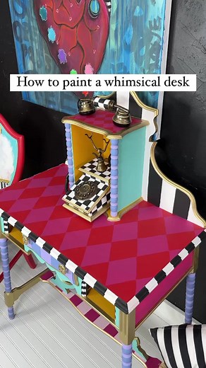 3.1K views · 48 reactions | Whimsical writing desk 露‍♀️ I had...