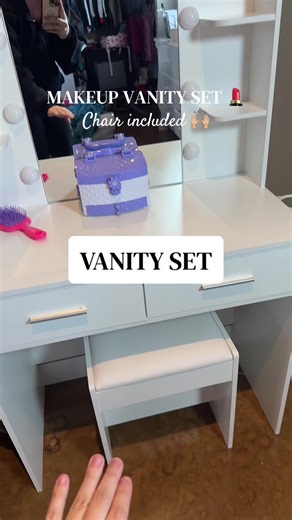Sturdy and Stylish Vanity Set for Kids