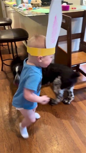 Pickles Not Sure About The Bunny Ears