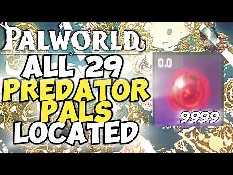 ALL PREDATOR PAL LOCATIONS & LOOT!! | 2024
