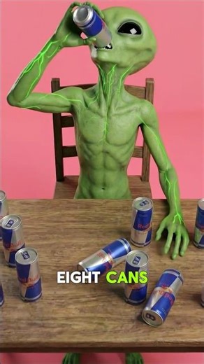 Alien's Red Bull Limit? Shocking Results! 👽⚡