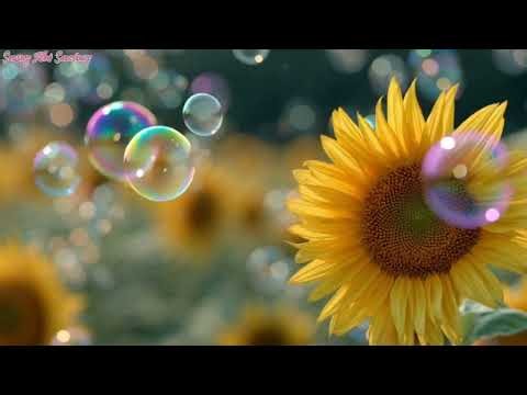 Sunflower Meadow Sensory Bubbles | Sensory Calming Visuals for Autism, ADHD & Classroom Focus