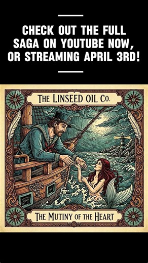 The Linseed Oil Co. debut album Apr 3rd! #conceptalbum #indiefolk #seashanty