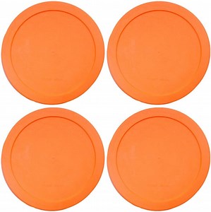 Wood Grip - Lids for Pyrex and Anchor Round Glass Containers - Lids For Pyrex Glass Containers - Replacement Lids (Blue, 4 Cups, 6 Pack)