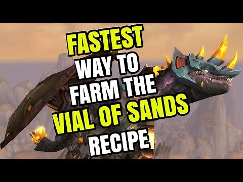 Fastest Way To Farm The Vial Of Sands Recipe | Easy Farming Guide (8.3)
