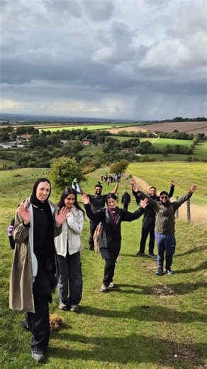 A day filled with so much love 💚 Yorkshire Wolds Way - 13.09.25 #MuslimHikers | Muslim Hikers