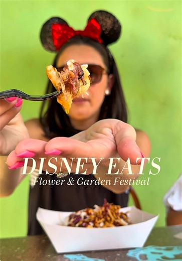 Delicious Eats at Disney's Epcot Flower & Garden Festival