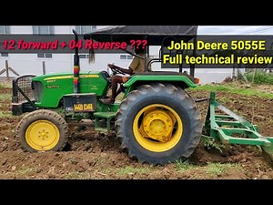 John Deere 5055 E full technical review | Duck foot cultivator performance | part - 1