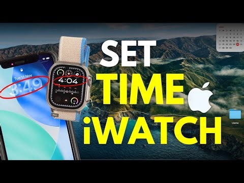 How to Set Time in iWatch? Set time in Apple Watch