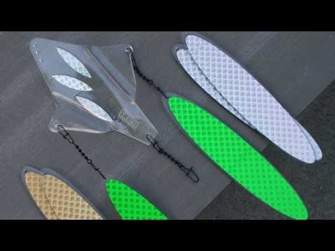 Salmon/Trout/Kokanee Flashers - SWARM switchblade flasher system