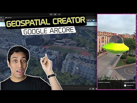 Create AR with Geolocation | GeoSpatial Creator Tutorial - Unity, ARcore and Google Maps