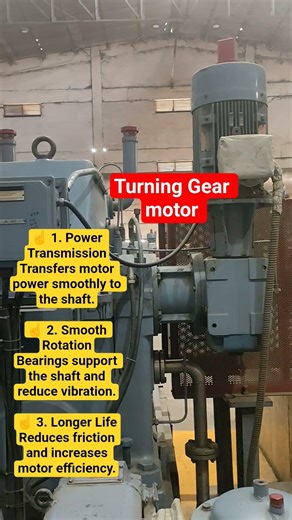 turning Gear motor working principle