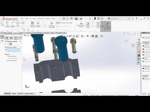 Explosión de ensamble en Solidworks