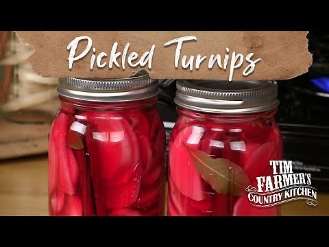 PICKLED TURNIPS | How-To Can Pickled Turnips