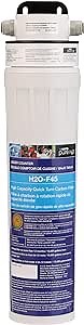 Watts Premier H2O-DWCB100 Pure H2O High Capacity Single Stage Under Counter Filtration System, 0.5 Micron Coconut Shell Carbon Block Water Filter Replacement, Flow Rate 1.5 GPM, 1/4 Turn Quick Change