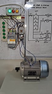 3phase motor using DPS,and 5 station motor control #bernaztvvlog | Bernaz tv