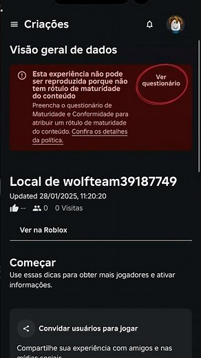 Como responder o questionário de mapa do roblox (como deixar o mapa público) #roblox