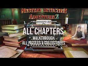 Mystery Detective 2 FULL Walkthrough | All Puzzles Solved & Collectibles Found!